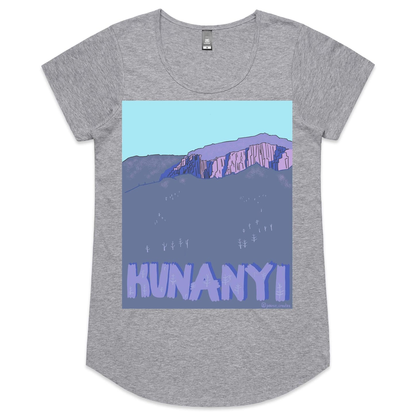 AS Colour Mali - Womens Scoop Neck T-Shirt - Kunanyi