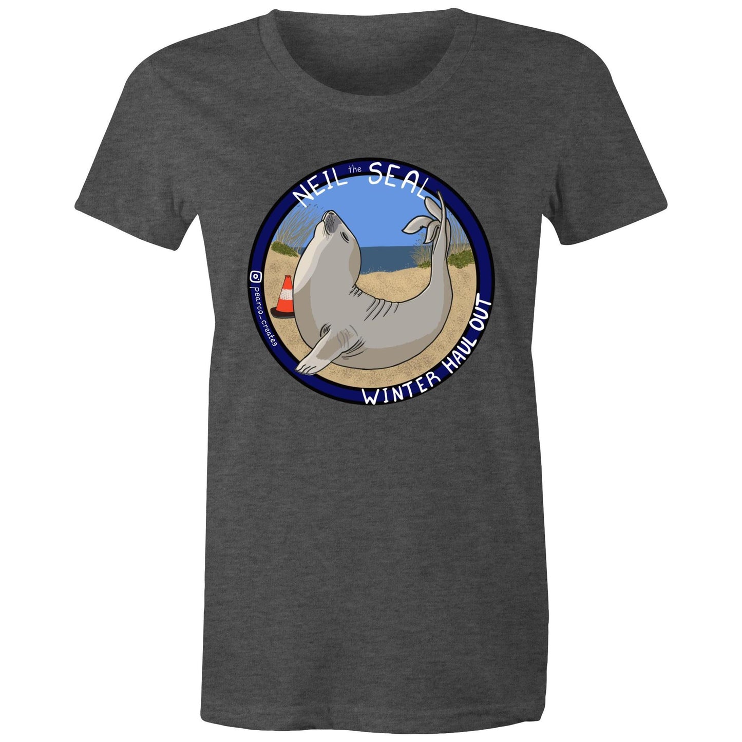 AS Colour - Women's Maple Tee - Neil the Seal