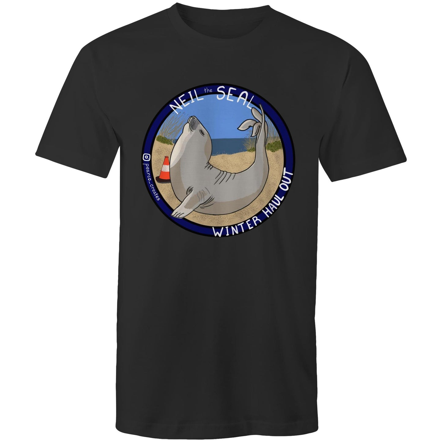 AS Colour Staple - Mens T-Shirt - Neil the Seal