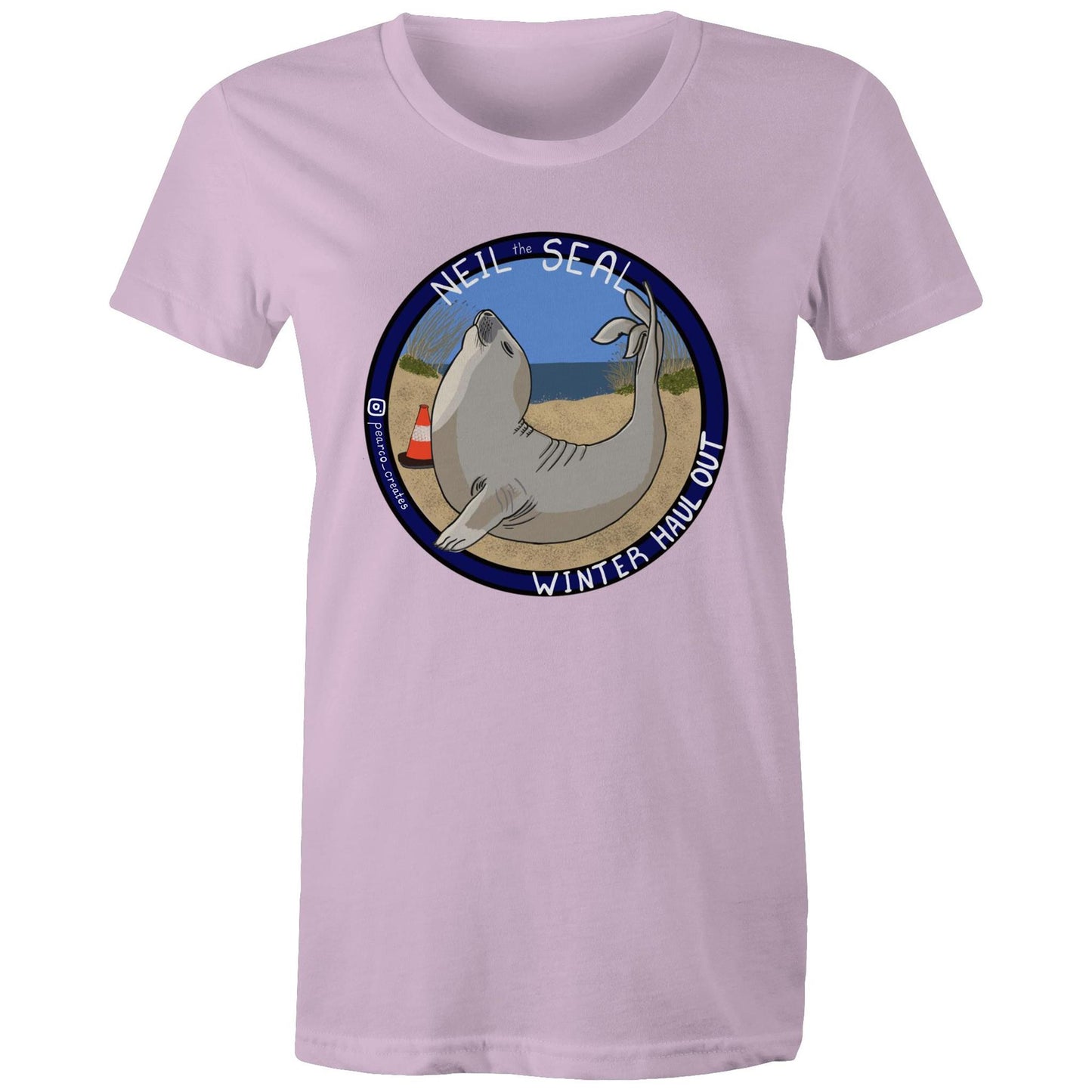 AS Colour - Women's Maple Tee - Neil the Seal