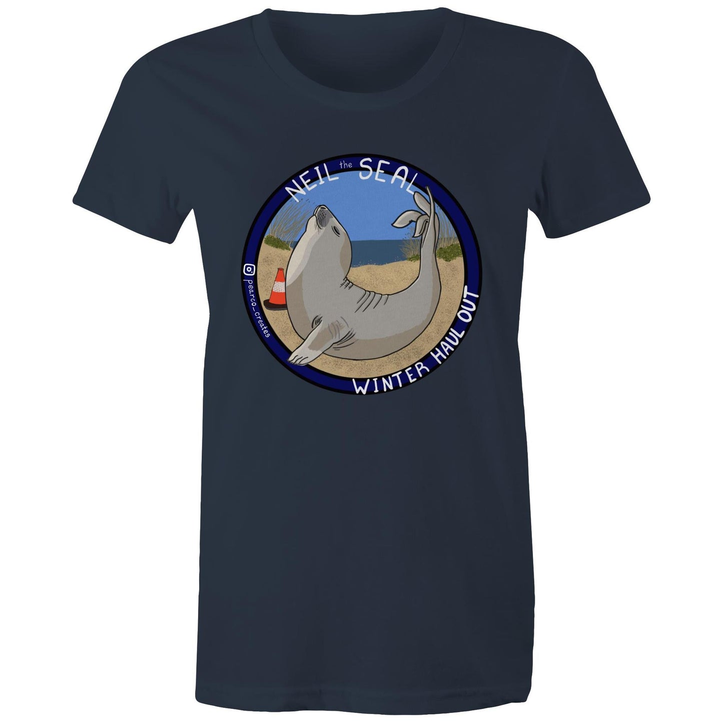 AS Colour - Women's Maple Tee - Neil the Seal