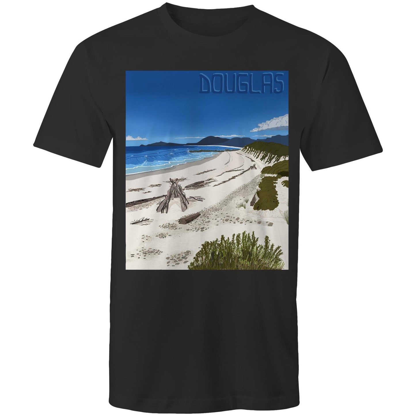 AS Colour Staple - Mens T-Shirt Douglas River Beach