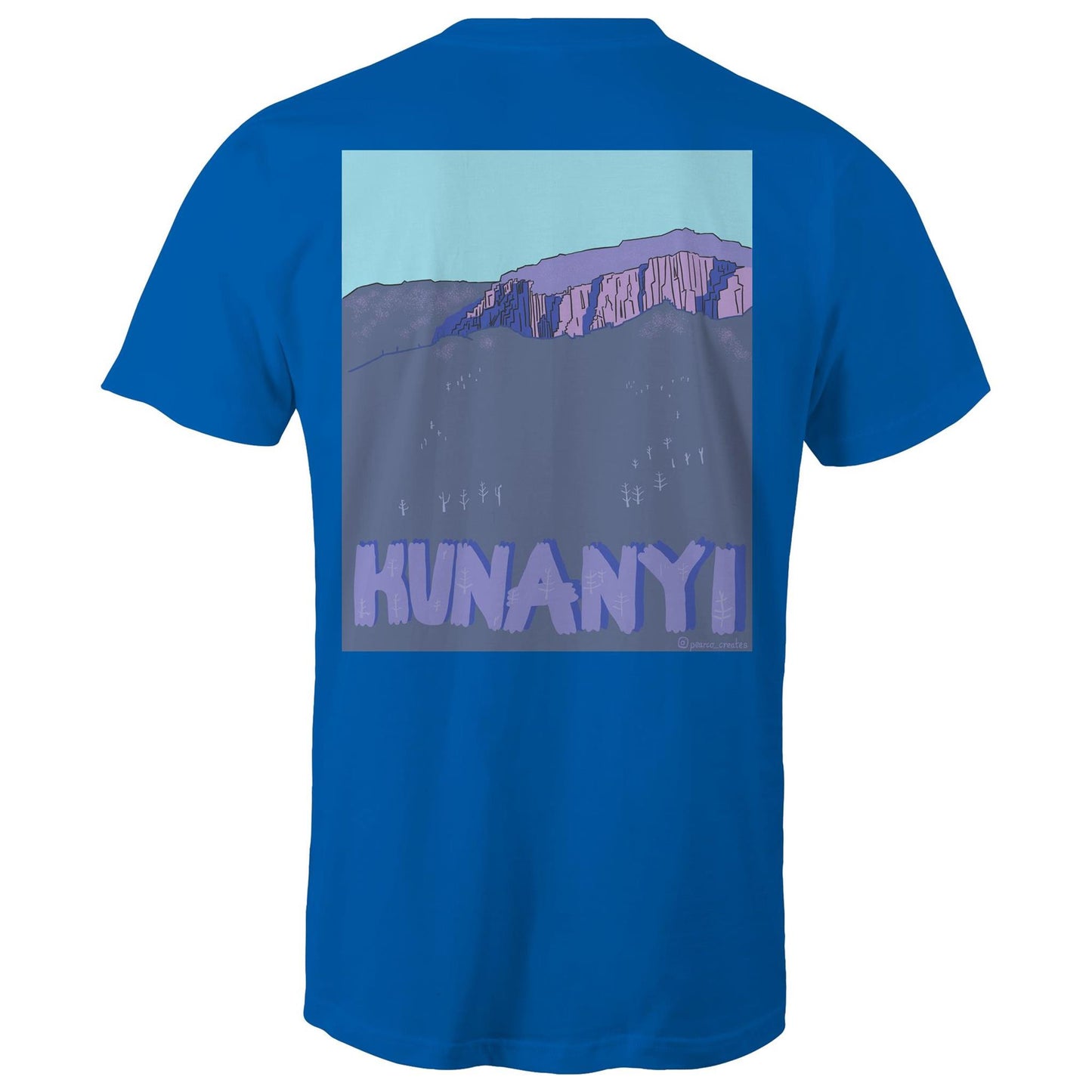 AS Colour Staple - Mens T-Shirt - Kunanyi (back print)