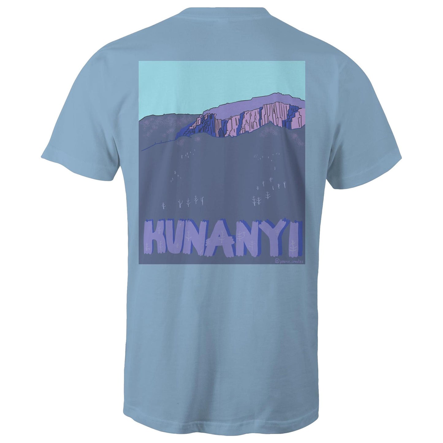 AS Colour Staple - Mens T-Shirt - Kunanyi (back print)