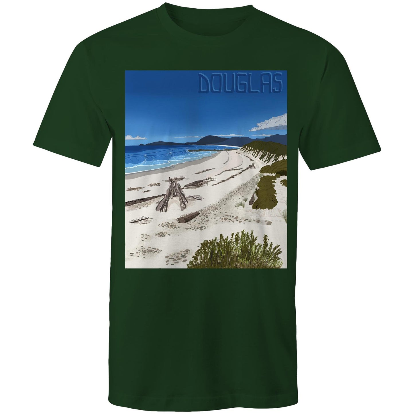 AS Colour Staple - Mens T-Shirt Douglas River Beach