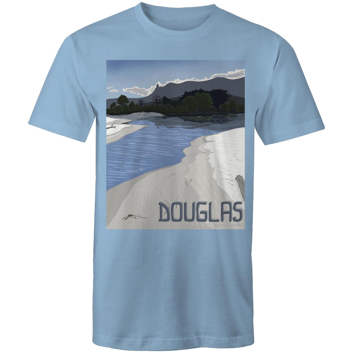 AS Colour Staple - Mens T-Shirt - Douglas River Lagoon