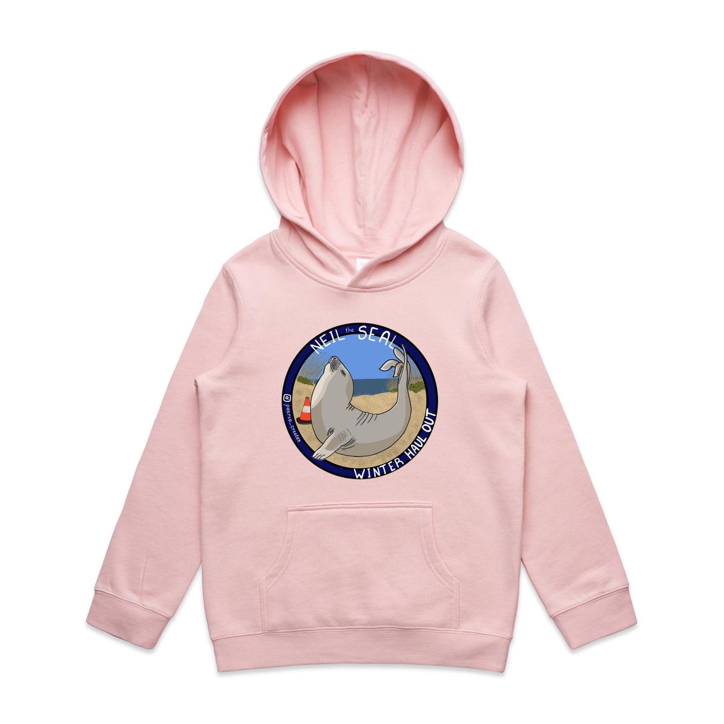 AS Colour - Youth Supply Hood - Neil the Seal