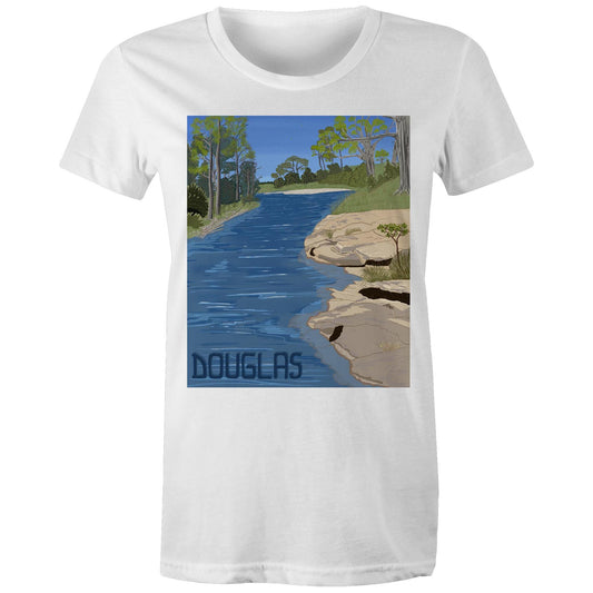 AS Colour - Women's Maple Tee - Douglas River Waterhole