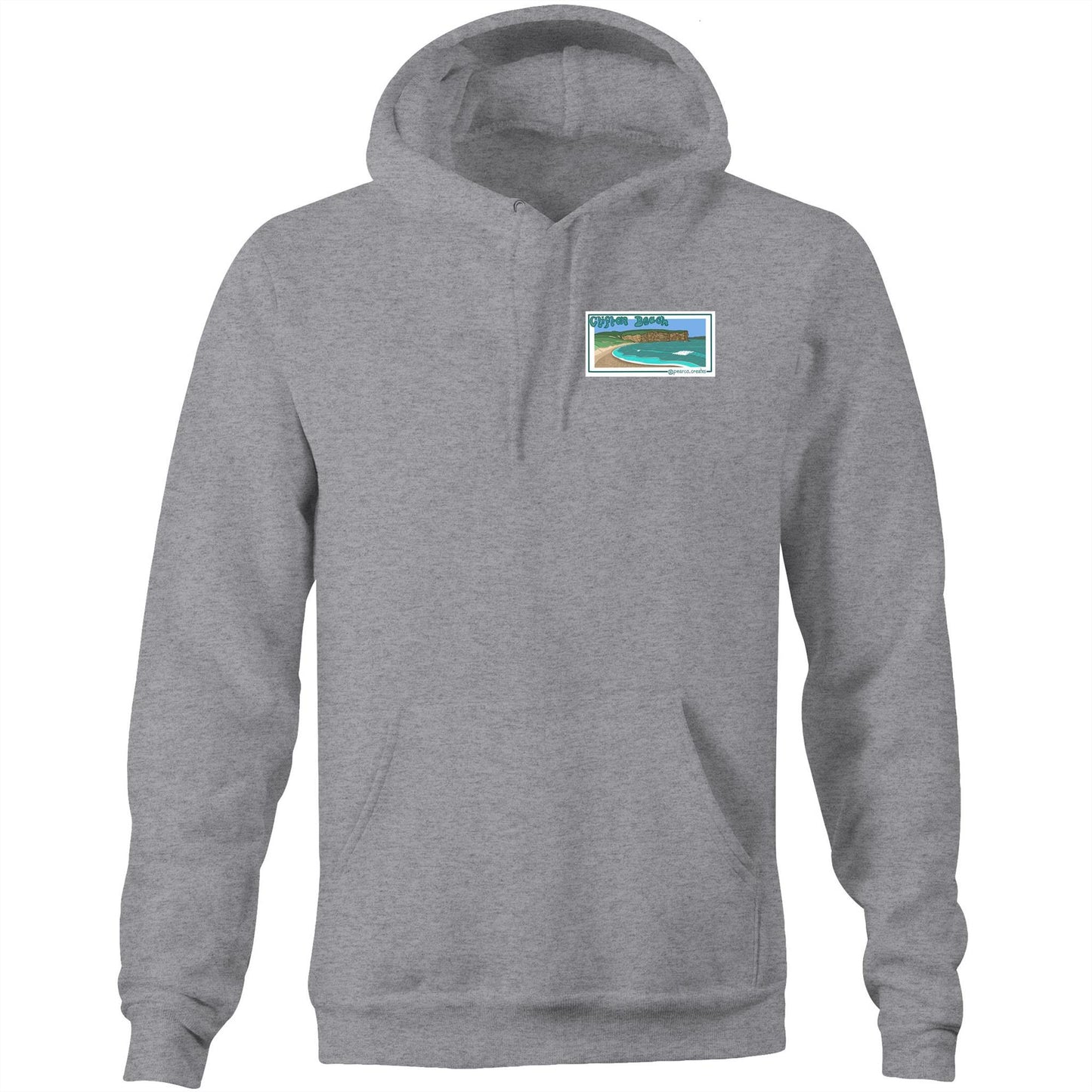 Clifton pocket print - AS Colour Stencil - Pocket Hoodie Sweatshirt