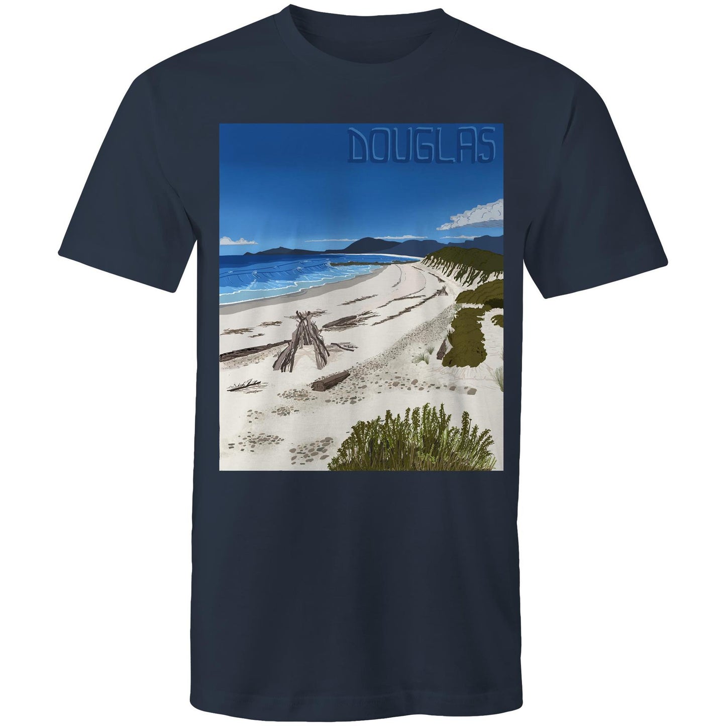 AS Colour Staple - Mens T-Shirt Douglas River Beach