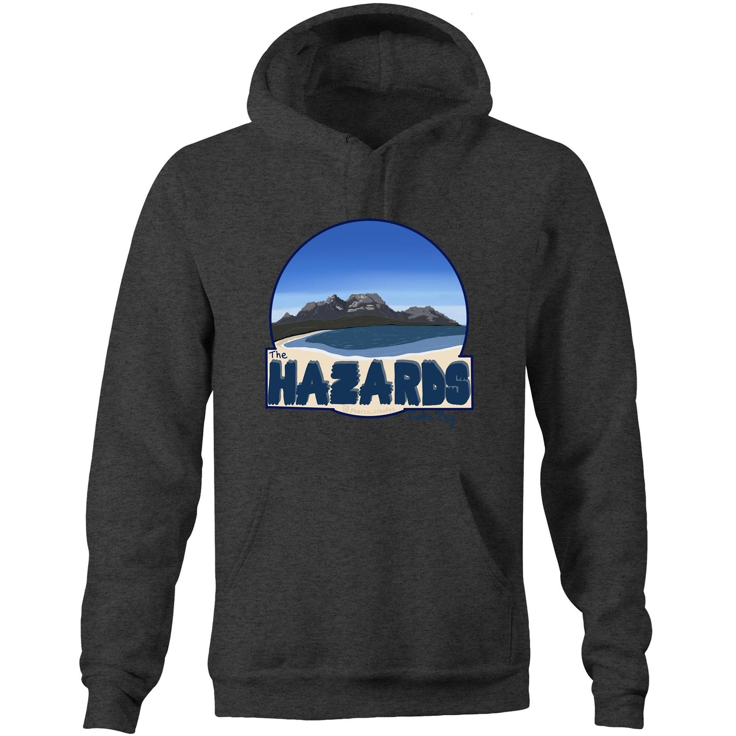 AS Colour Stencil - Pocket Hoodie Sweatshirt - Hazards