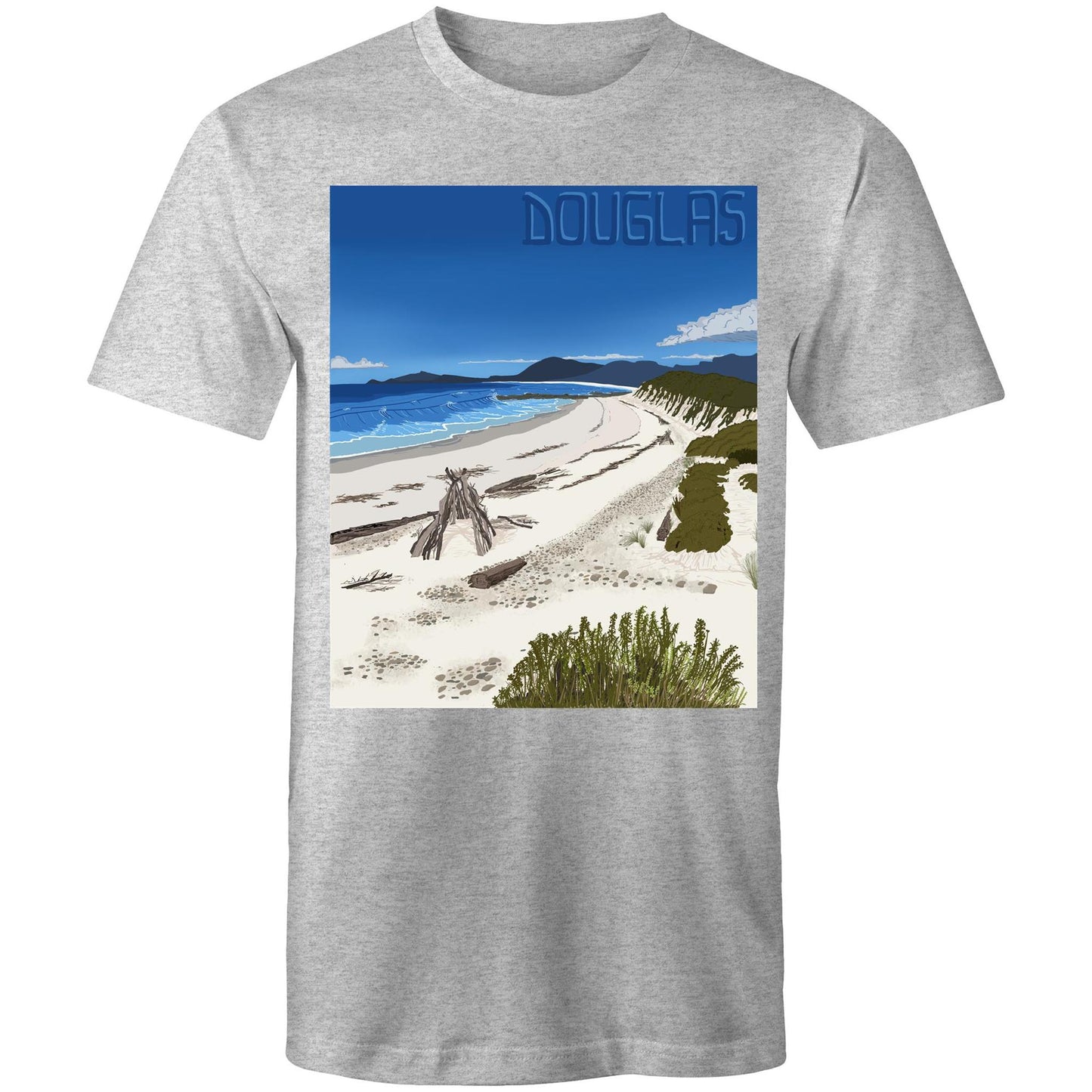 AS Colour Staple - Mens T-Shirt Douglas River Beach