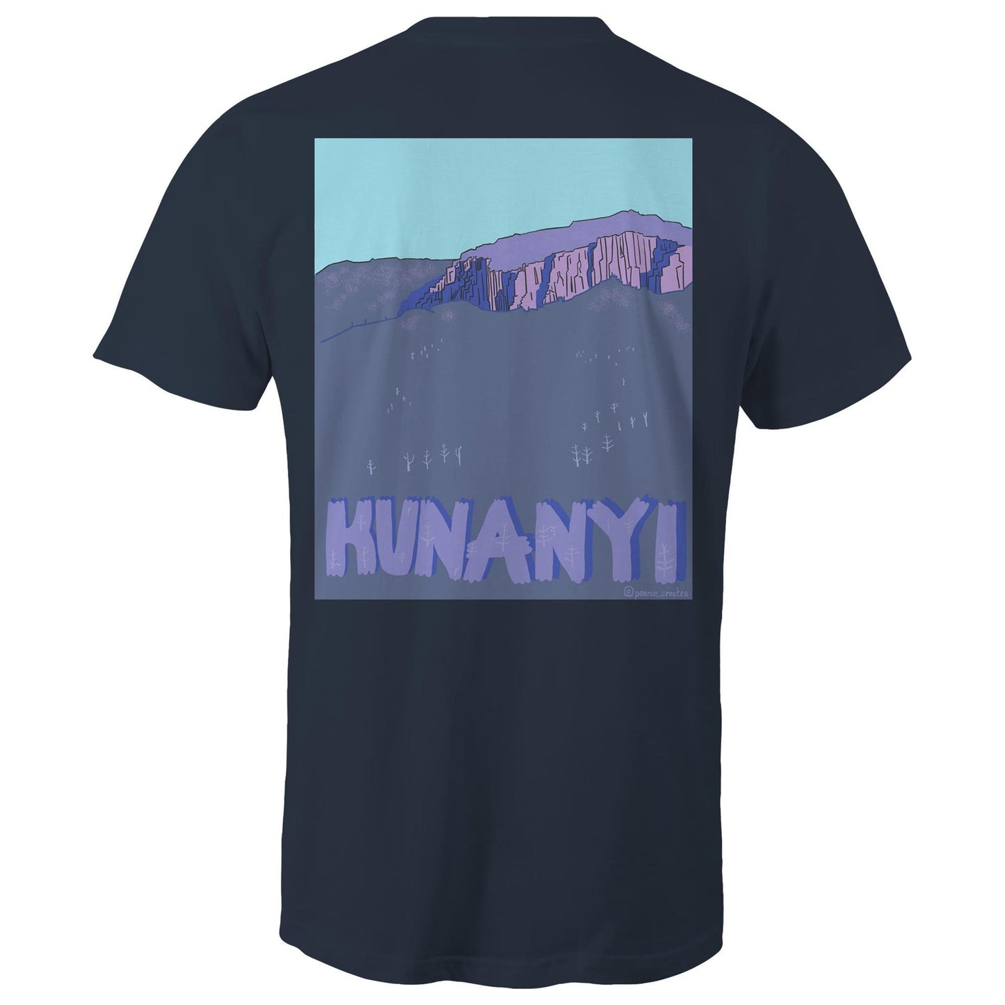 AS Colour Staple - Mens T-Shirt - Kunanyi (back print)