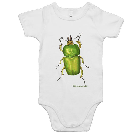AS Colour Mini Me - Baby  Christmas Beetle Onesie Romper