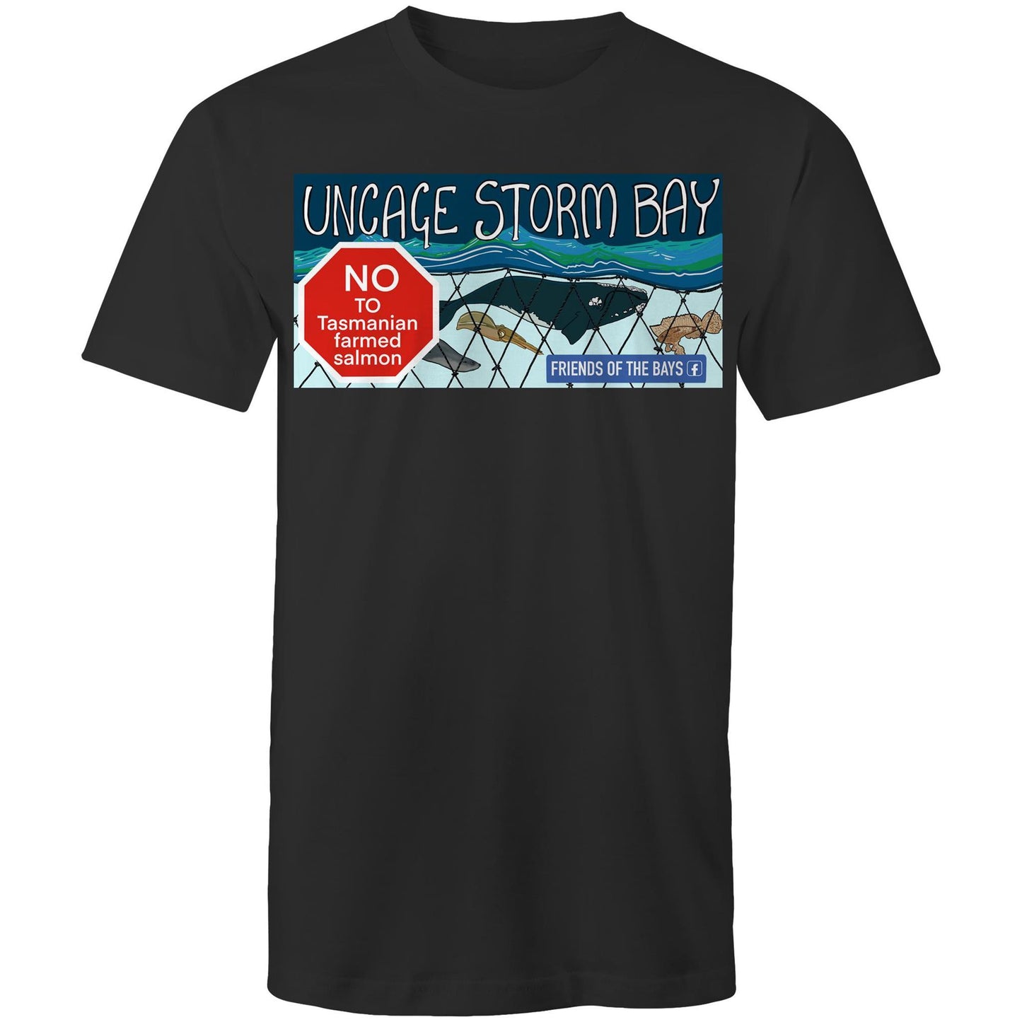 Uncage Storm Bay - AS Colour Staple - Mens T-Shirt