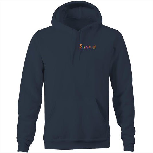 Springboard - AS Colour Stencil - Pocket Hoodie Sweatshirt