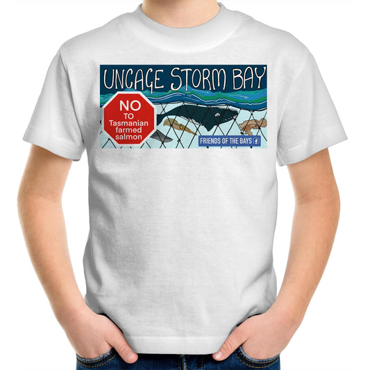 Uncage Storm Bay - AS Colour Kids Youth T-Shirt