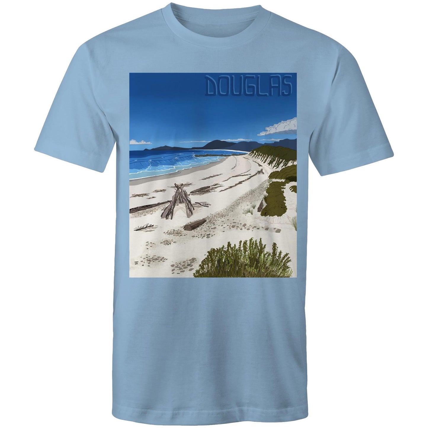 AS Colour Staple - Mens T-Shirt Douglas River Beach