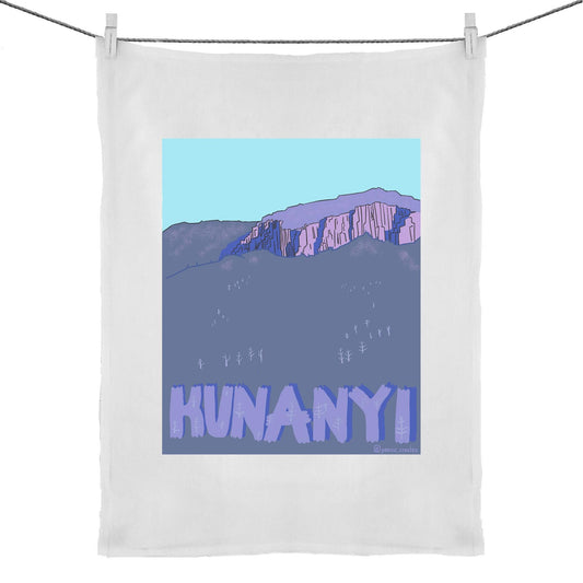 50% Linen 50% Cotton Kunanyi Tea Towel