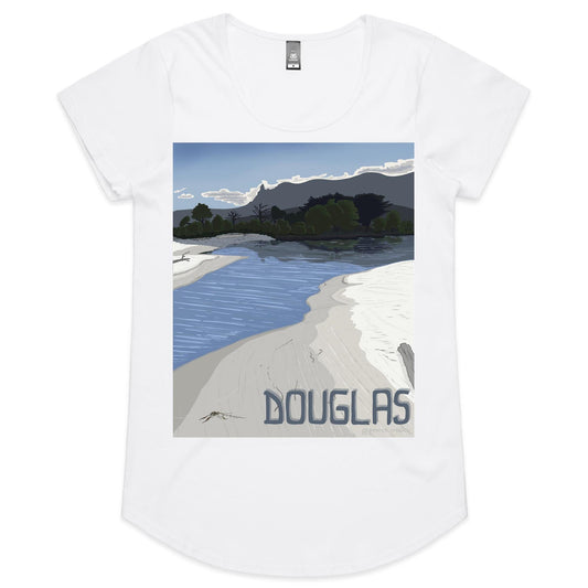 AS Colour Mali - Womens Scoop Neck T-Shirt - Douglas River Lagoon