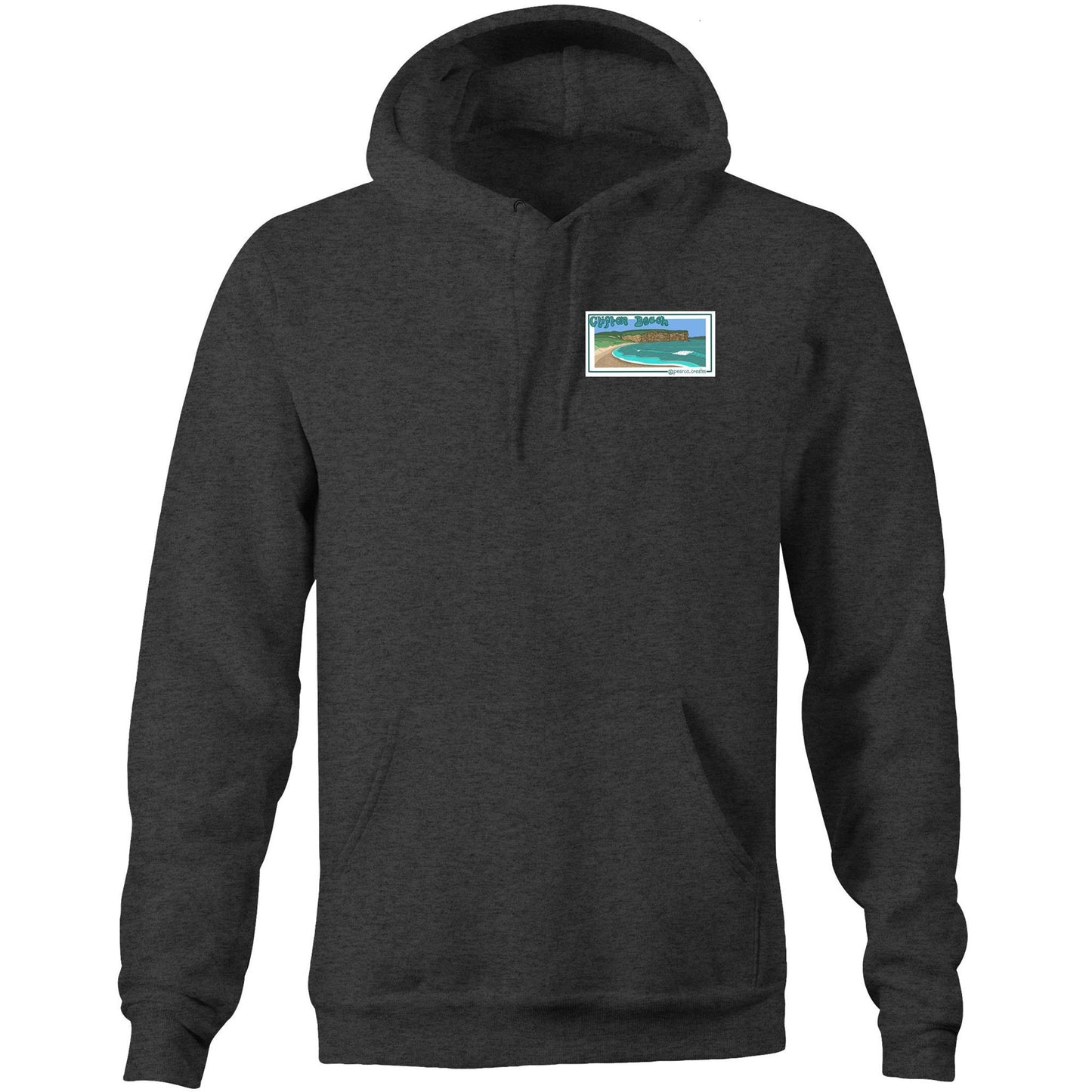 Clifton pocket print - AS Colour Stencil - Pocket Hoodie Sweatshirt