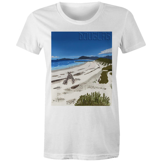 AS Colour - Women's Maple Tee - Douglas River Beach