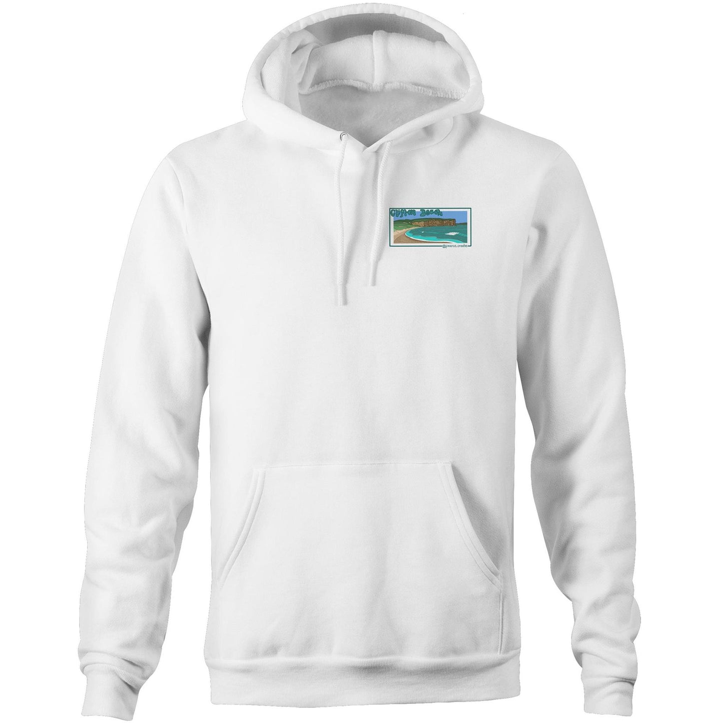 Clifton pocket print - AS Colour Stencil - Pocket Hoodie Sweatshirt