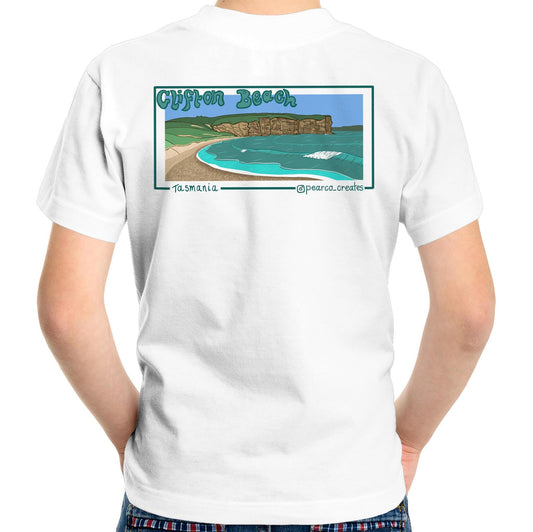 AS Colour Kids Youth Crew T-Shirt - Clifton Beach