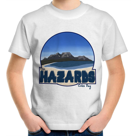AS Colour Kids Youth Crew T-Shirt - The Hazards / Coles Bay Tasmania