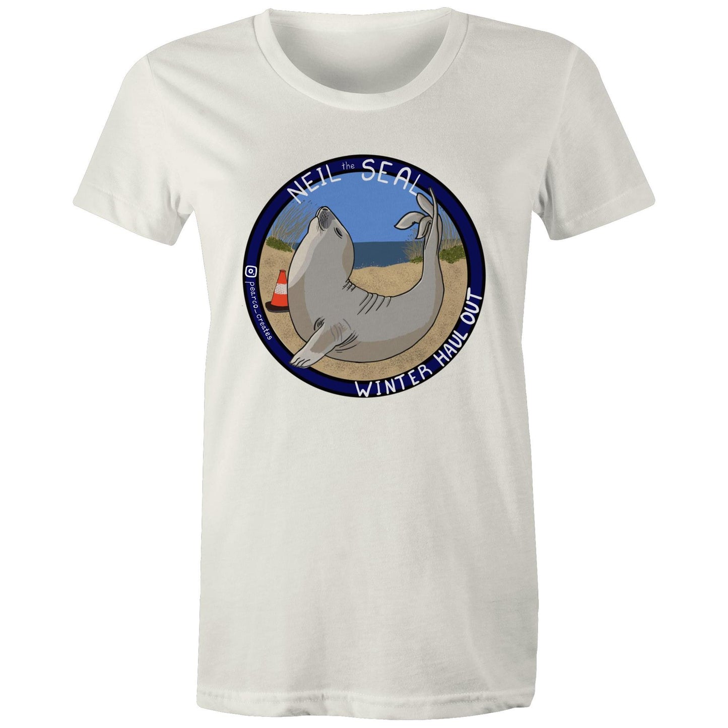AS Colour - Women's Maple Tee - Neil the Seal