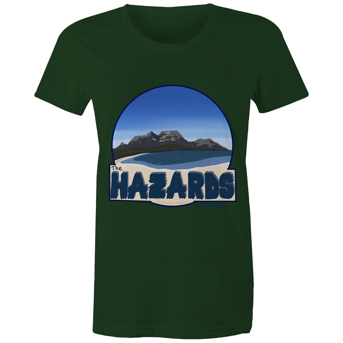 AS Colour - Women's Maple Tee - The Hazards / Coles Bay Tasmania