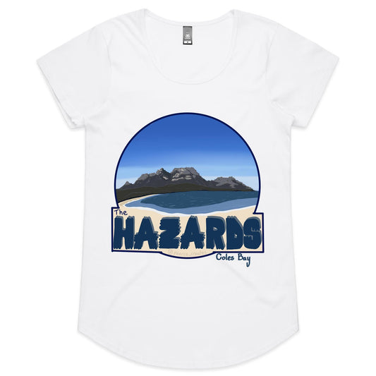 AS Colour Mali - Womens Scoop Neck T-Shirt - The Hazards / Coles Bay Tasmania