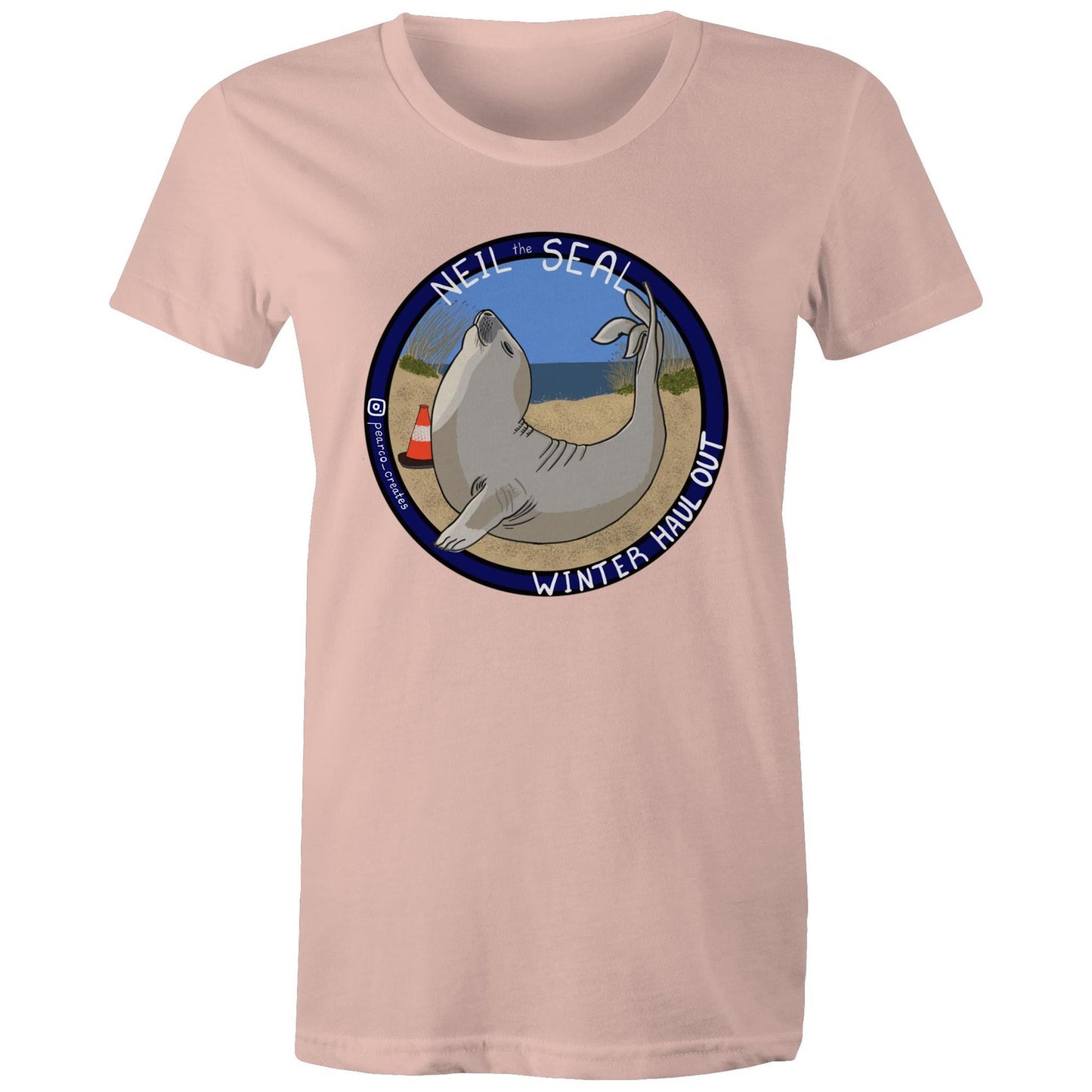 AS Colour - Women's Maple Tee - Neil the Seal