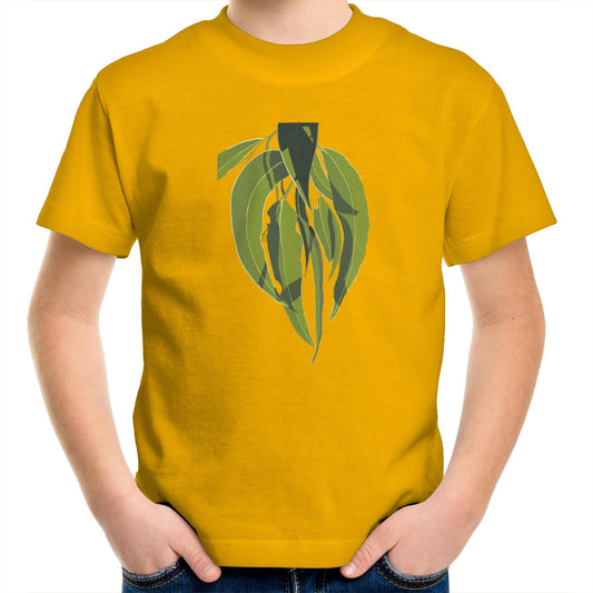 AS Colour Kids Youth Crew T-Shirt - Eucalyptus Light